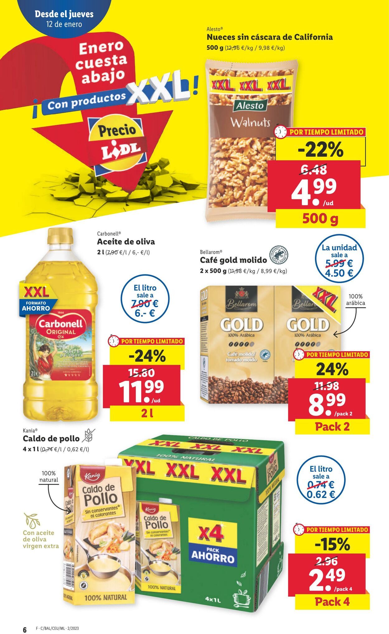 Folleto Lidl 12.01.2023 - 18.01.2023