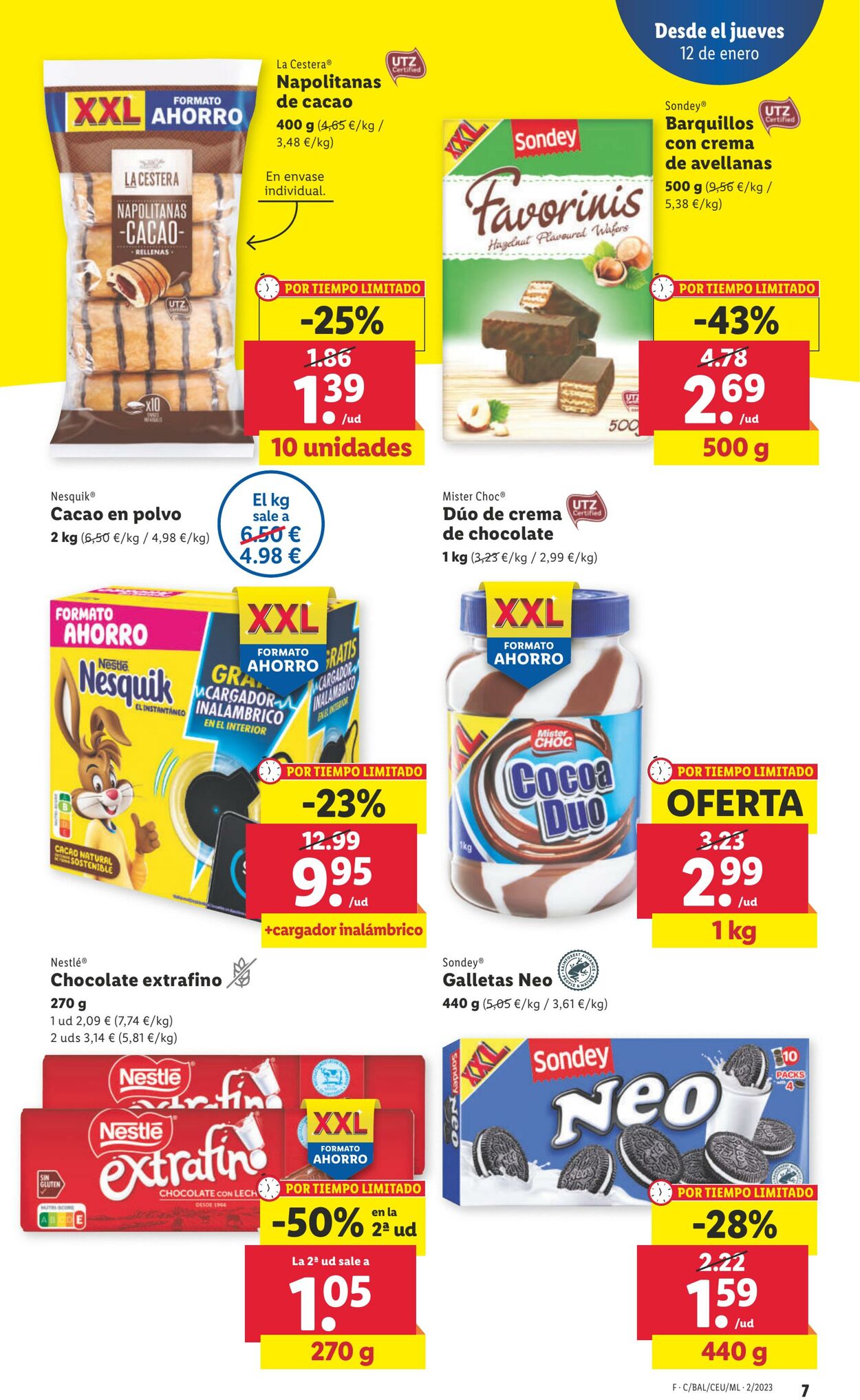 Folleto Lidl 12.01.2023 - 18.01.2023