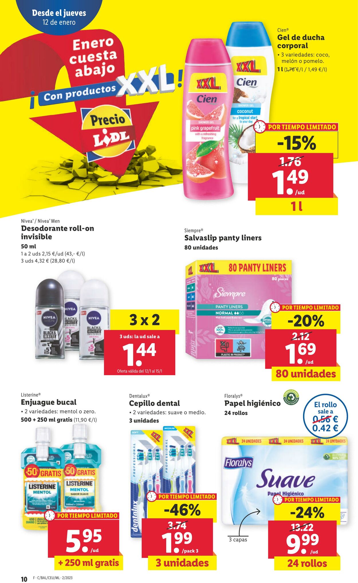 Folleto Lidl 12.01.2023 - 18.01.2023