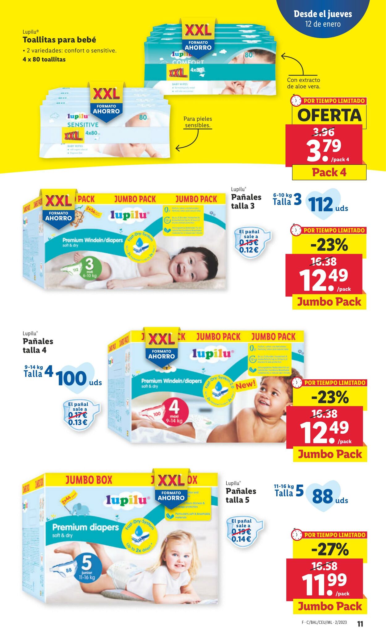 Folleto Lidl 12.01.2023 - 18.01.2023