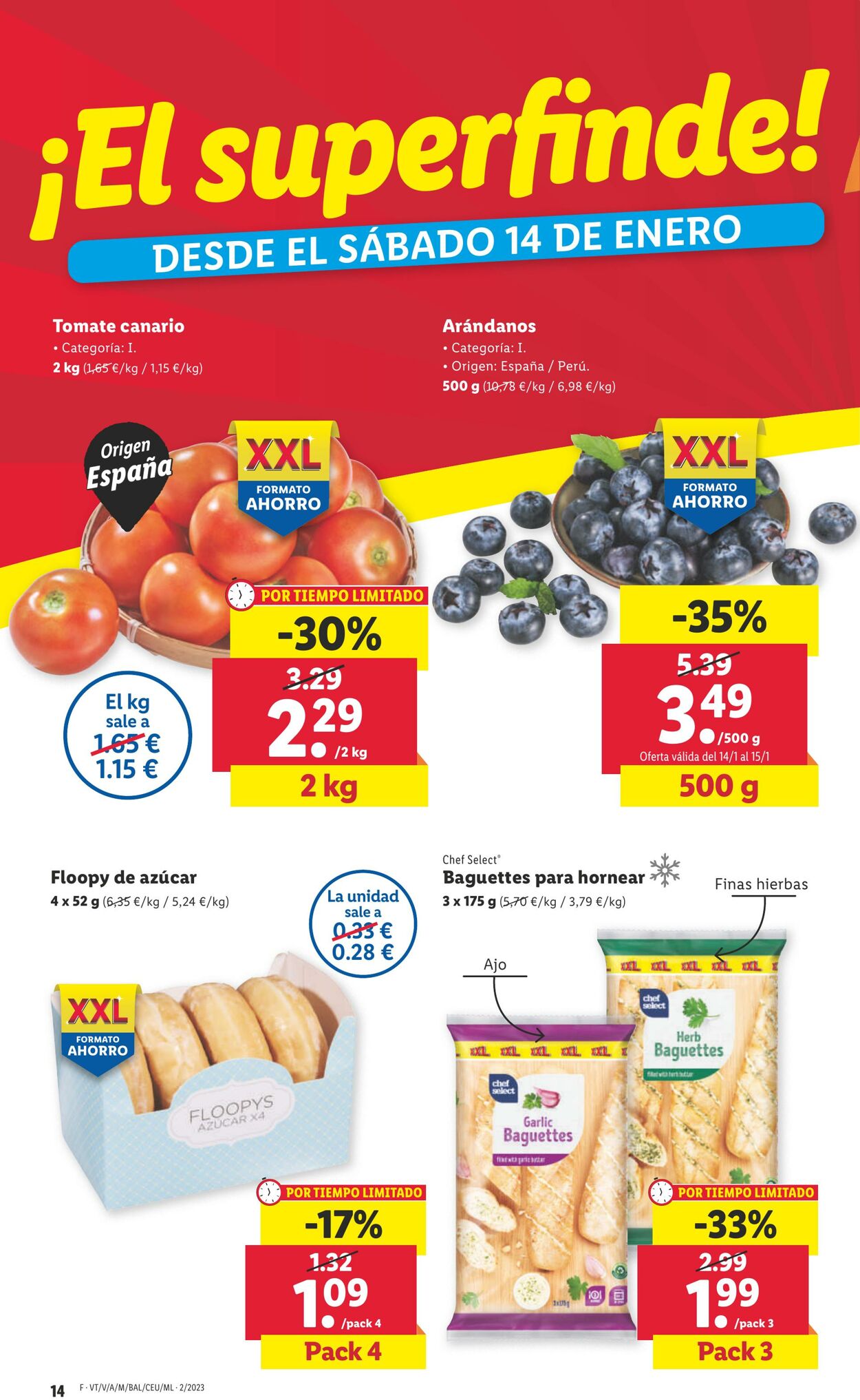 Folleto Lidl 12.01.2023 - 18.01.2023