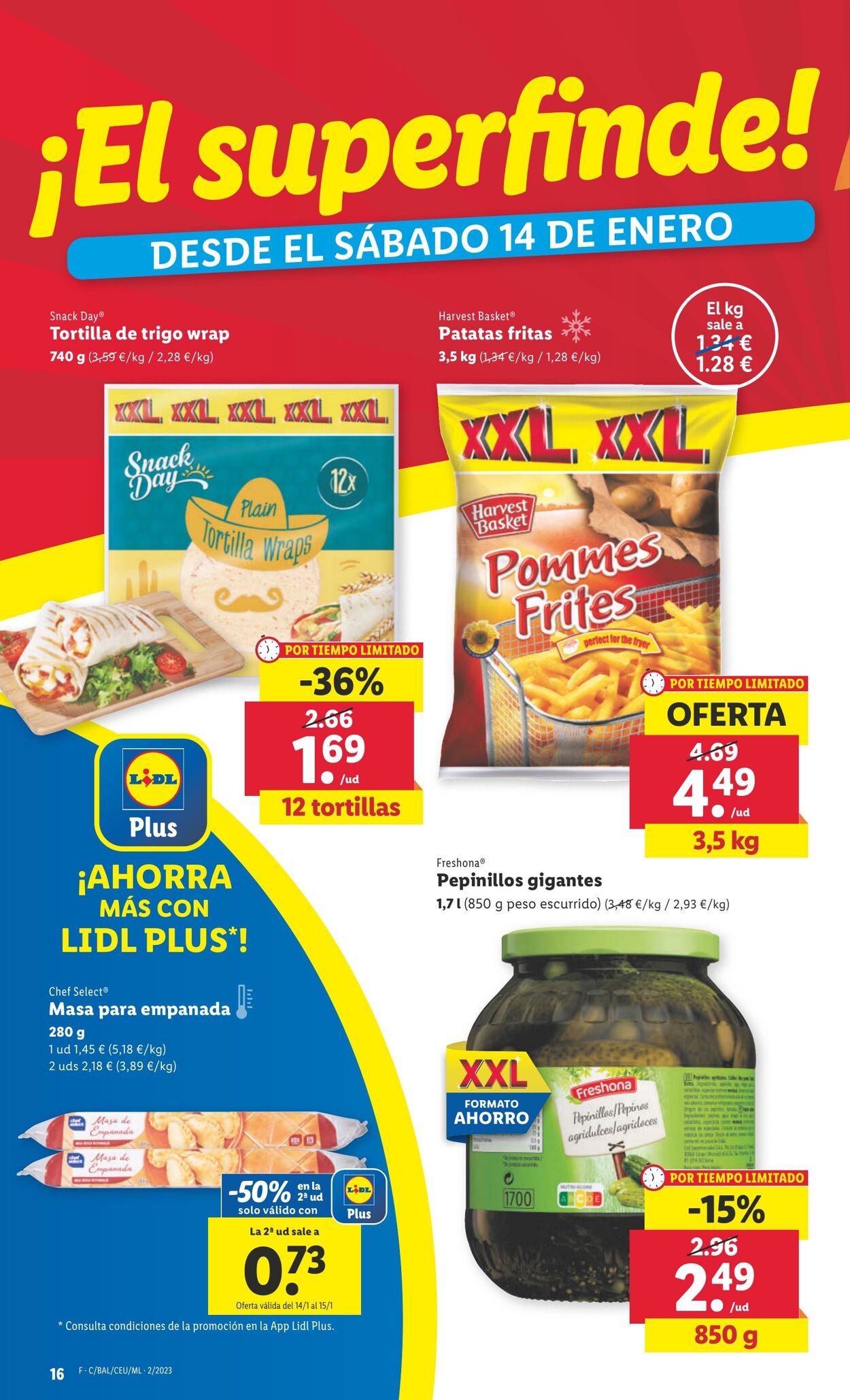 Folleto Lidl 12.01.2023 - 18.01.2023