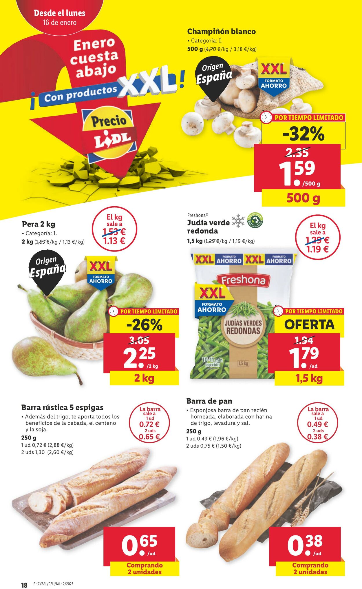 Folleto Lidl 12.01.2023 - 18.01.2023