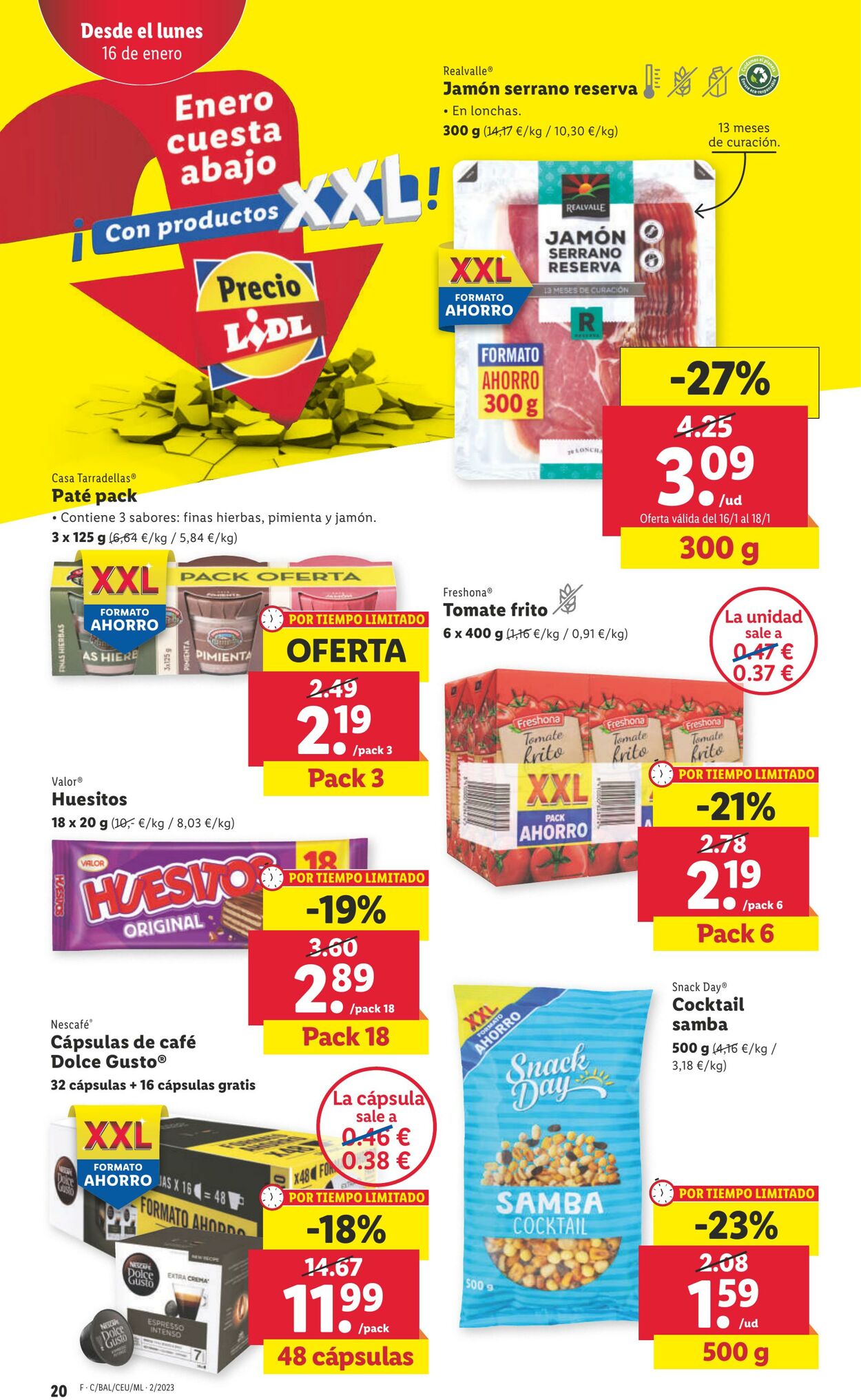 Folleto Lidl 12.01.2023 - 18.01.2023