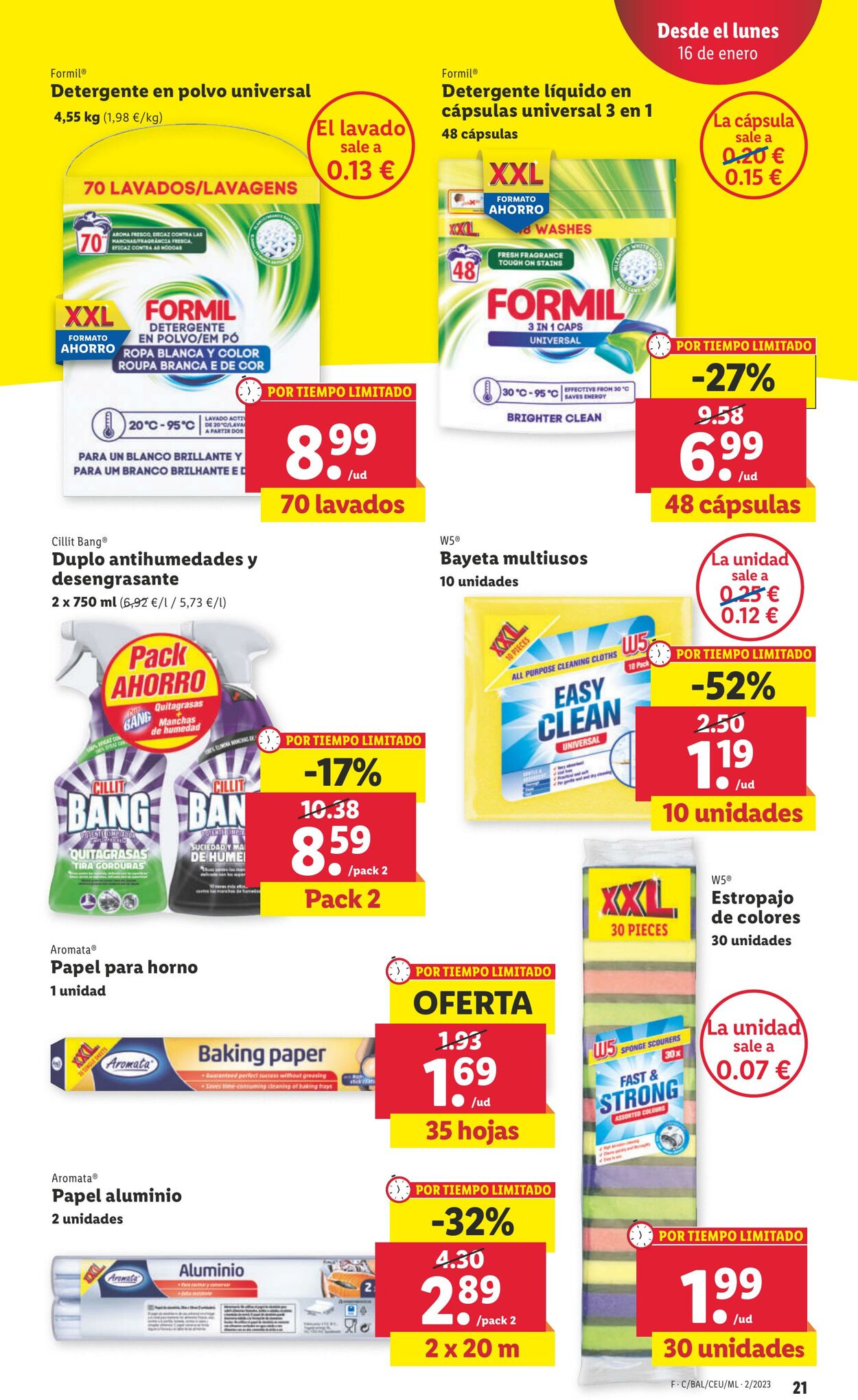 Folleto Lidl 12.01.2023 - 18.01.2023