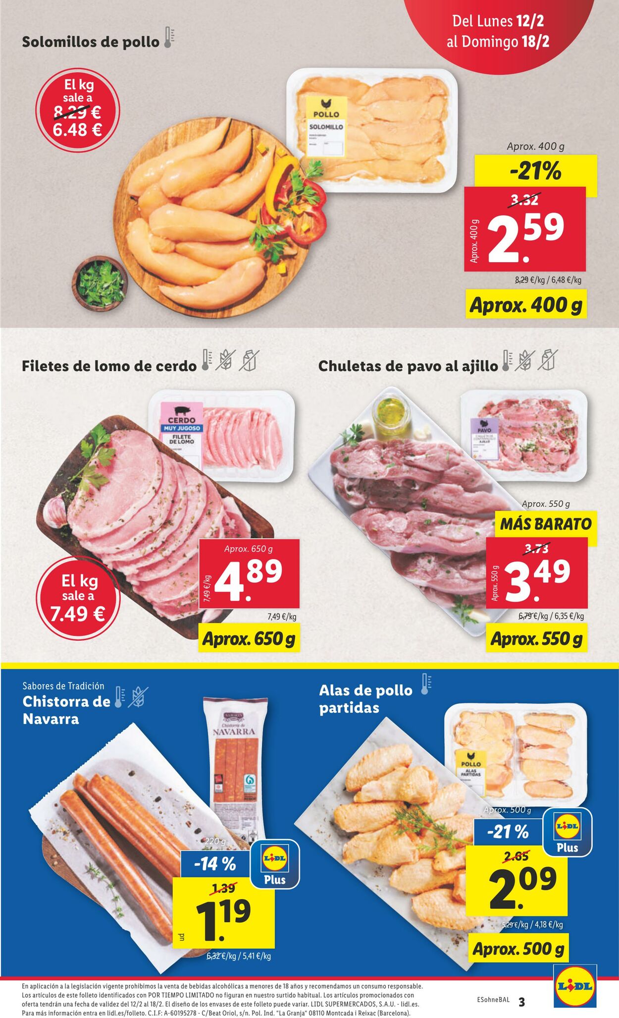 Folleto Lidl 12.02.2024 - 18.02.2024