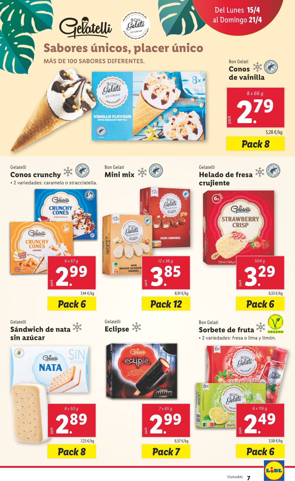 Folleto Lidl 15.04.2024 - 21.04.2024