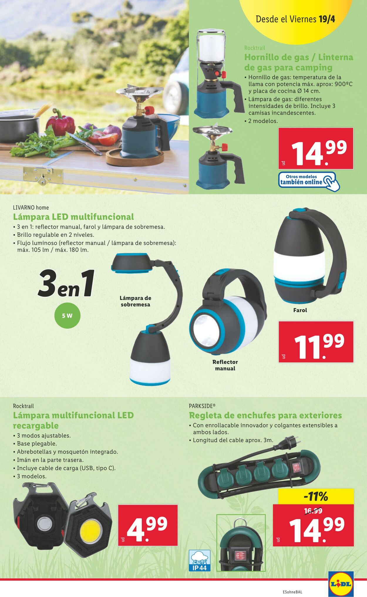 Folleto Lidl 15.04.2024 - 21.04.2024