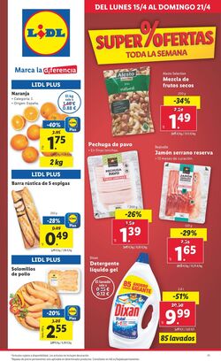 Folleto Lidl 15.04.2024 - 21.04.2024