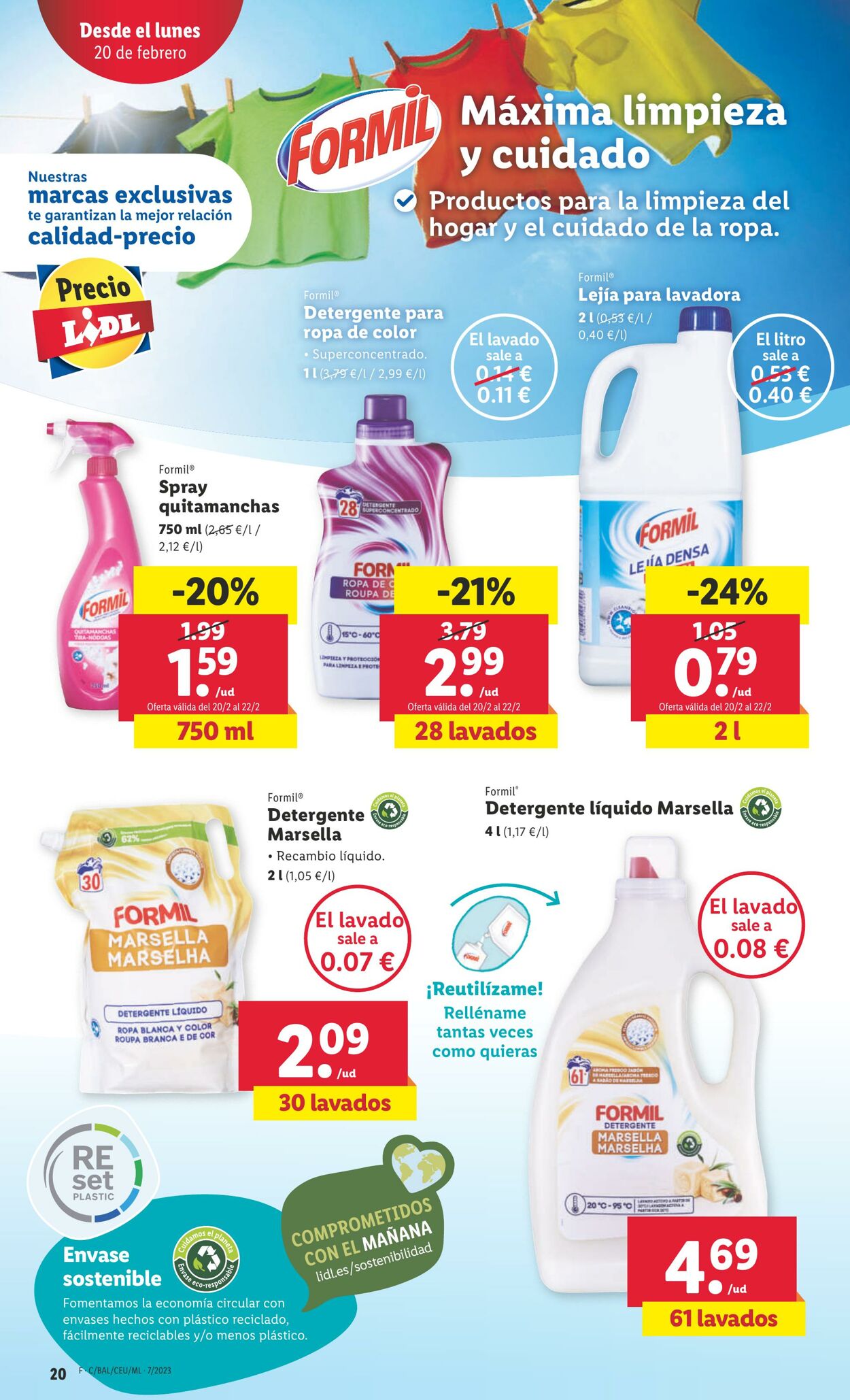 Folleto Lidl 16.02.2023 - 22.02.2023