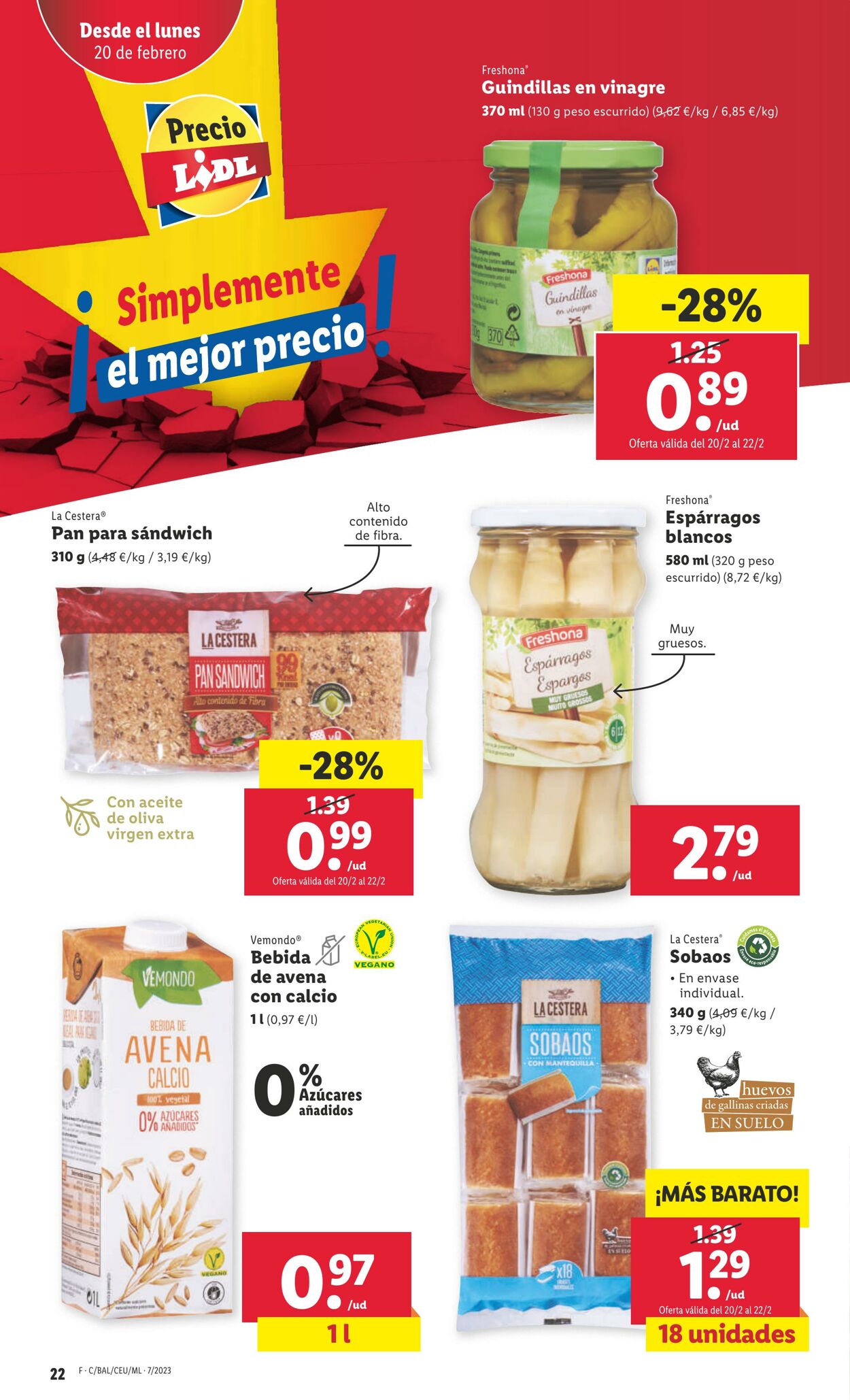 Folleto Lidl 16.02.2023 - 22.02.2023