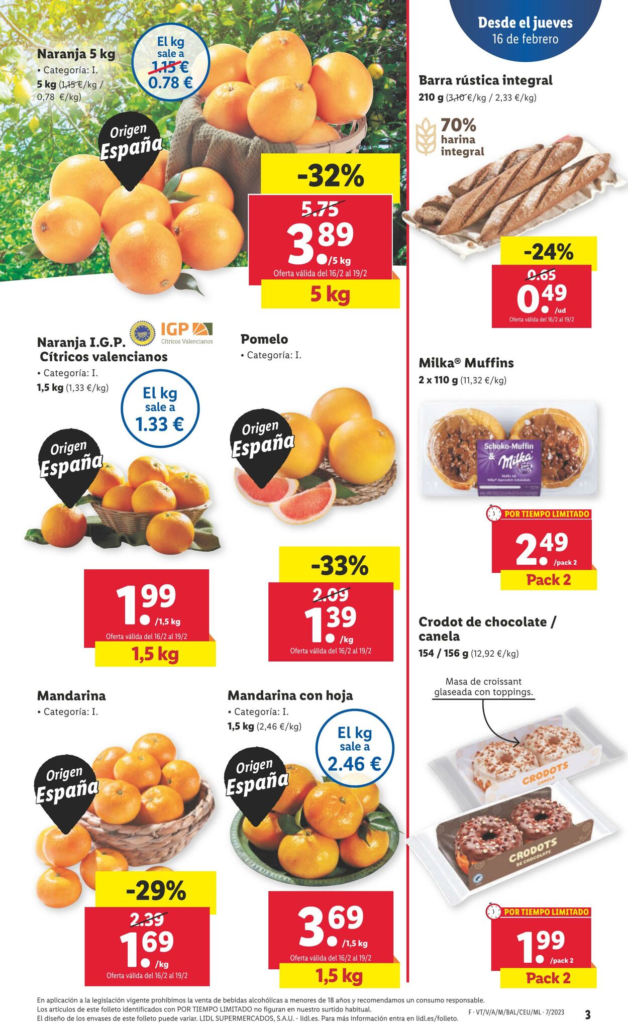 Folleto Lidl 16.02.2023 - 22.02.2023