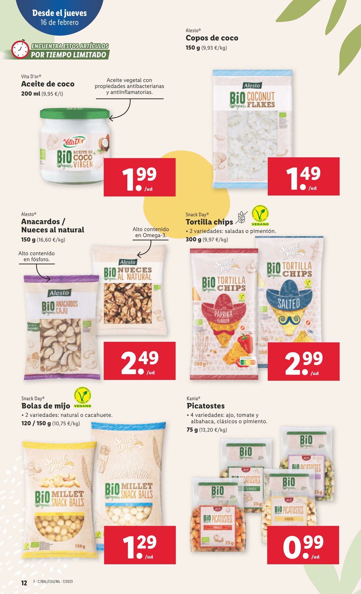 Folleto Lidl 16.02.2023 - 22.02.2023