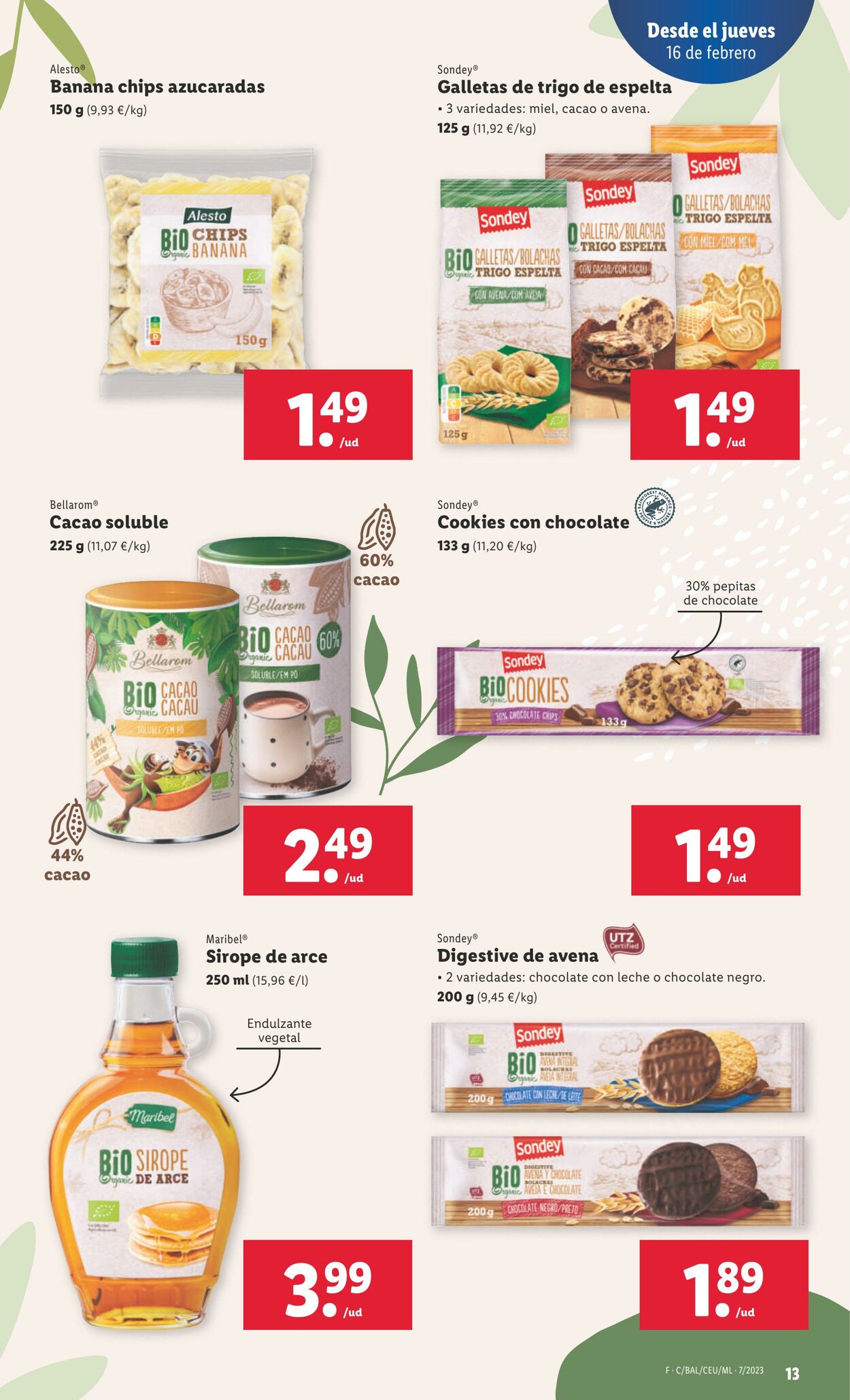 Folleto Lidl 16.02.2023 - 22.02.2023