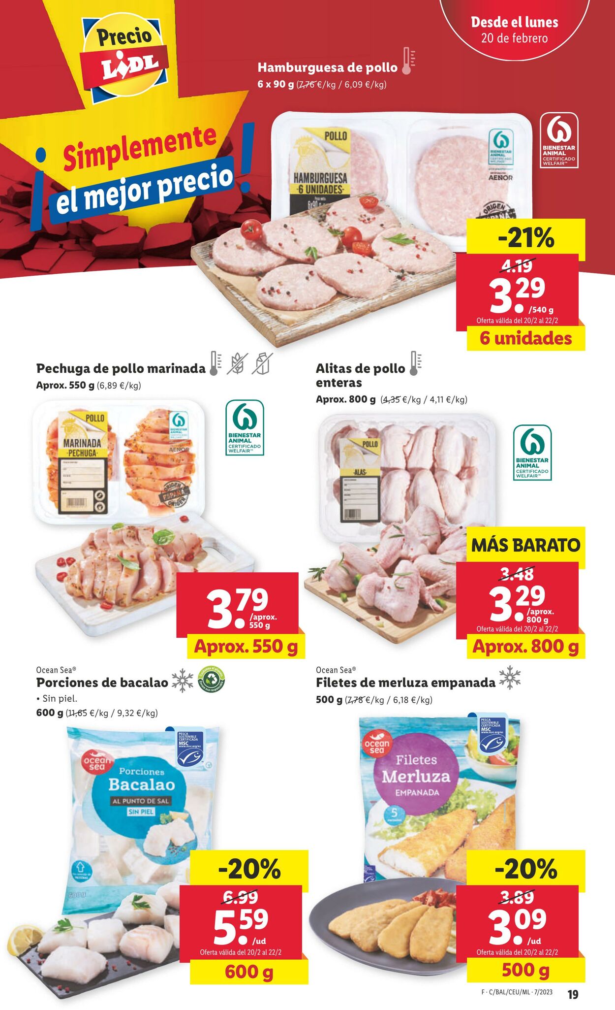 Folleto Lidl 16.02.2023 - 22.02.2023