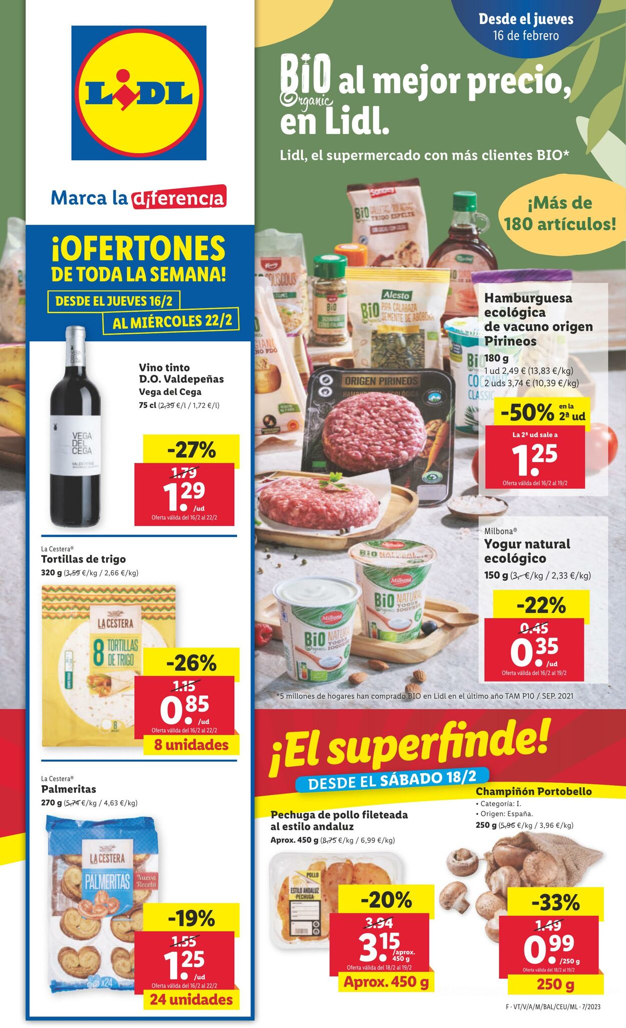 Folleto Lidl 16.02.2023 - 22.02.2023