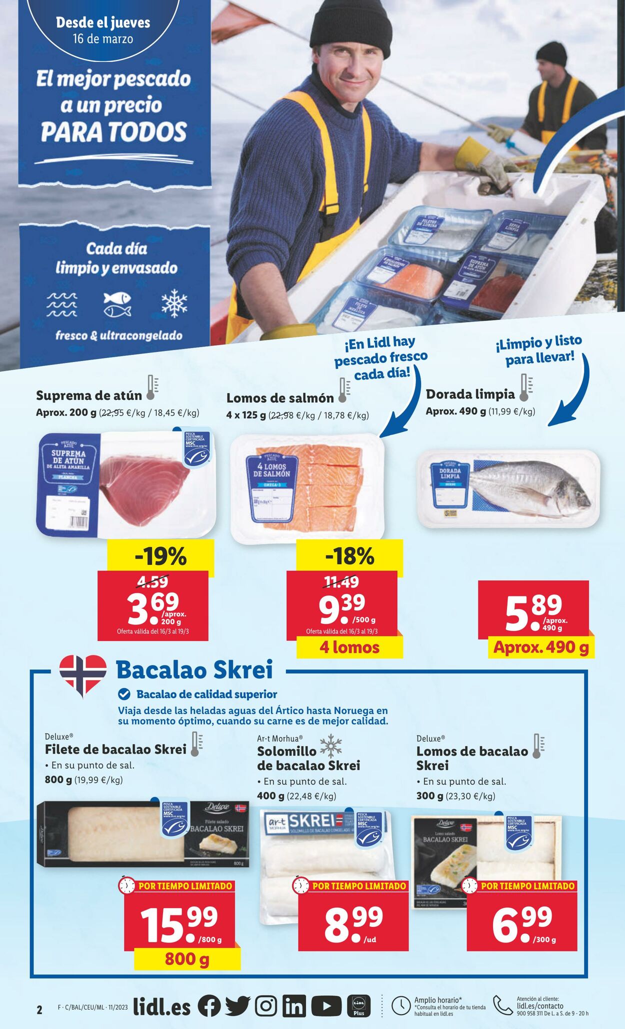 Folleto Lidl 16.03.2023 - 22.03.2023