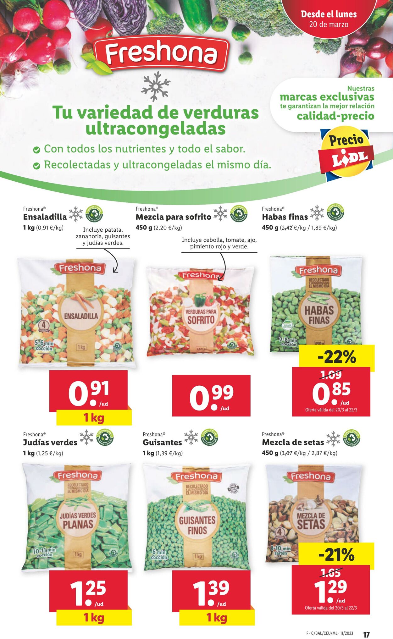 Folleto Lidl 16.03.2023 - 22.03.2023