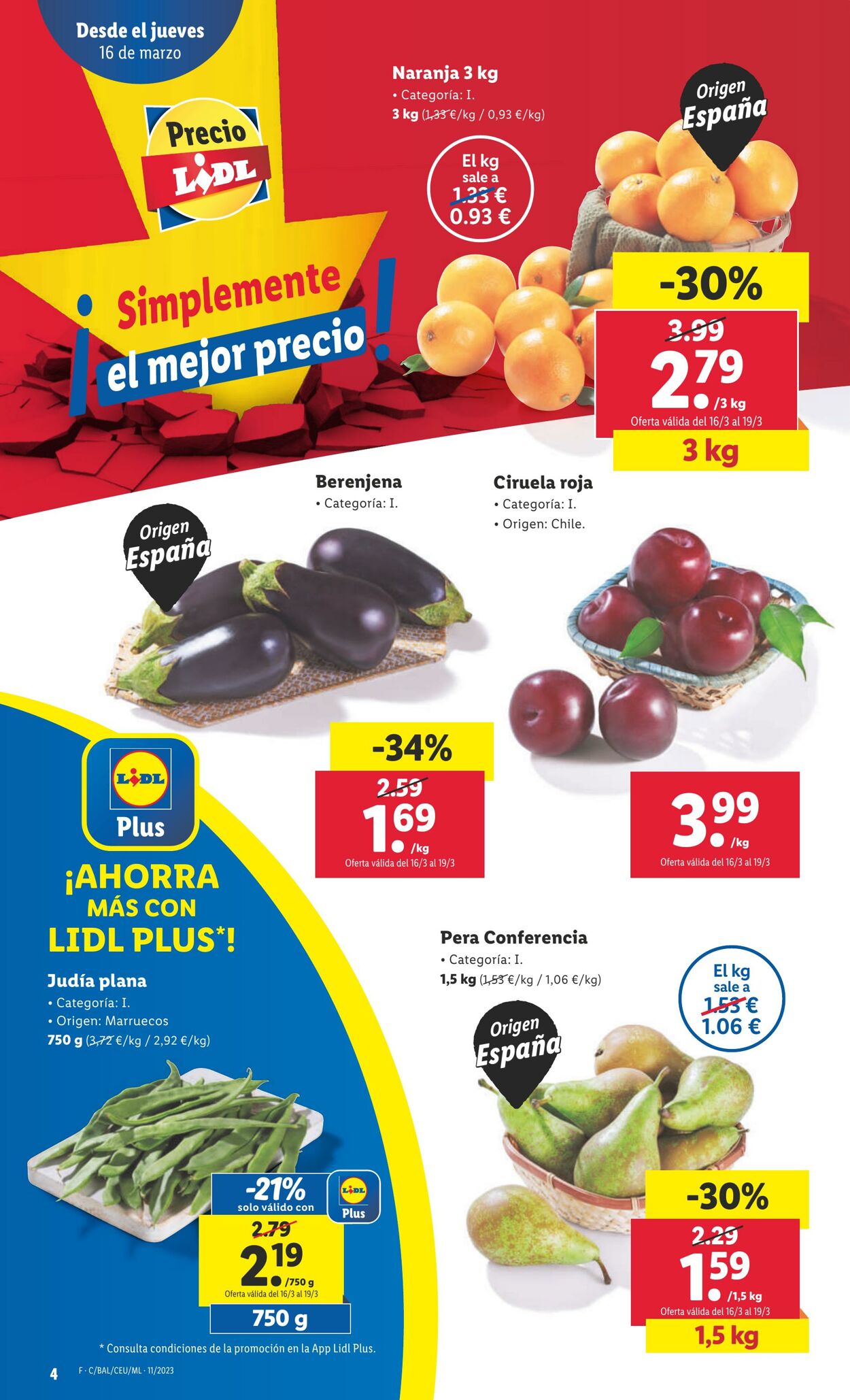 Folleto Lidl 16.03.2023 - 22.03.2023