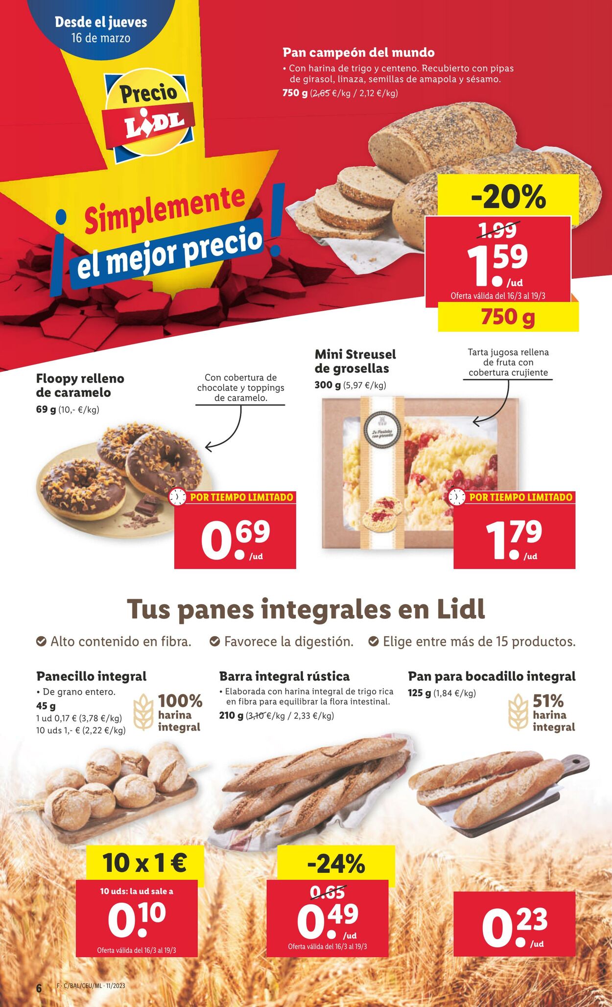 Folleto Lidl 16.03.2023 - 22.03.2023