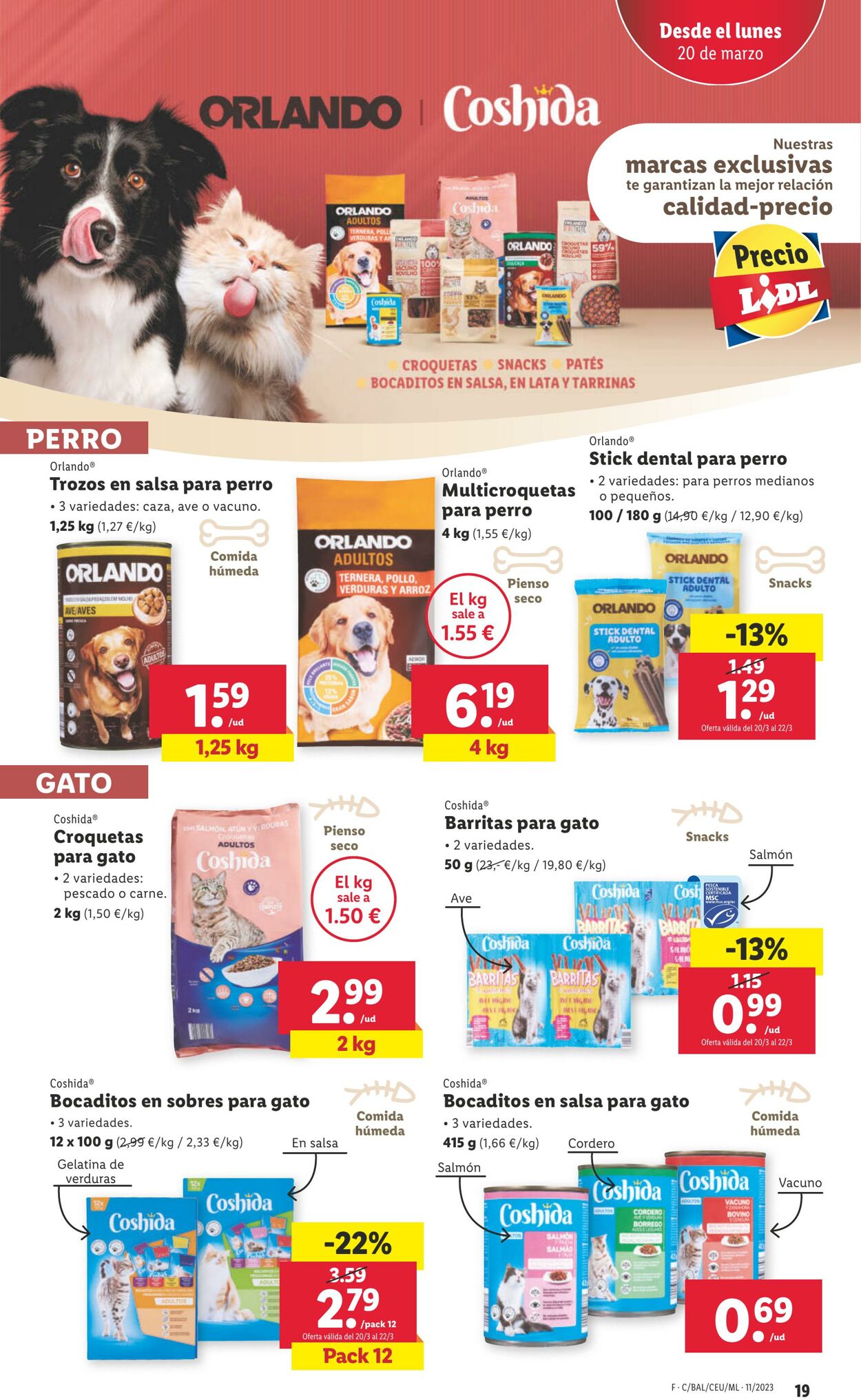 Folleto Lidl 16.03.2023 - 22.03.2023