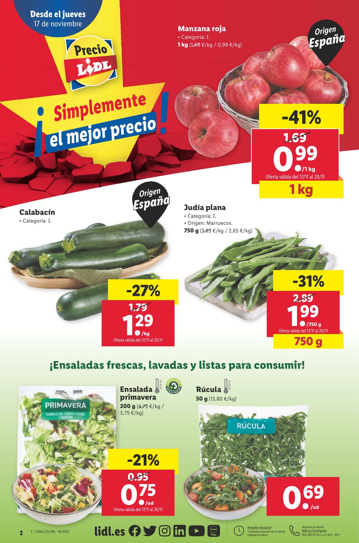 Folleto Lidl 17.11.2022 - 23.11.2022