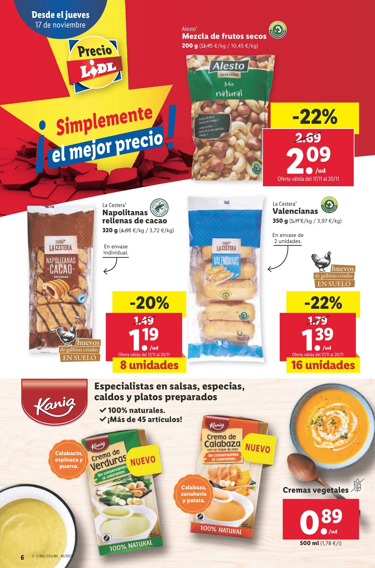 Folleto Lidl 17.11.2022 - 23.11.2022