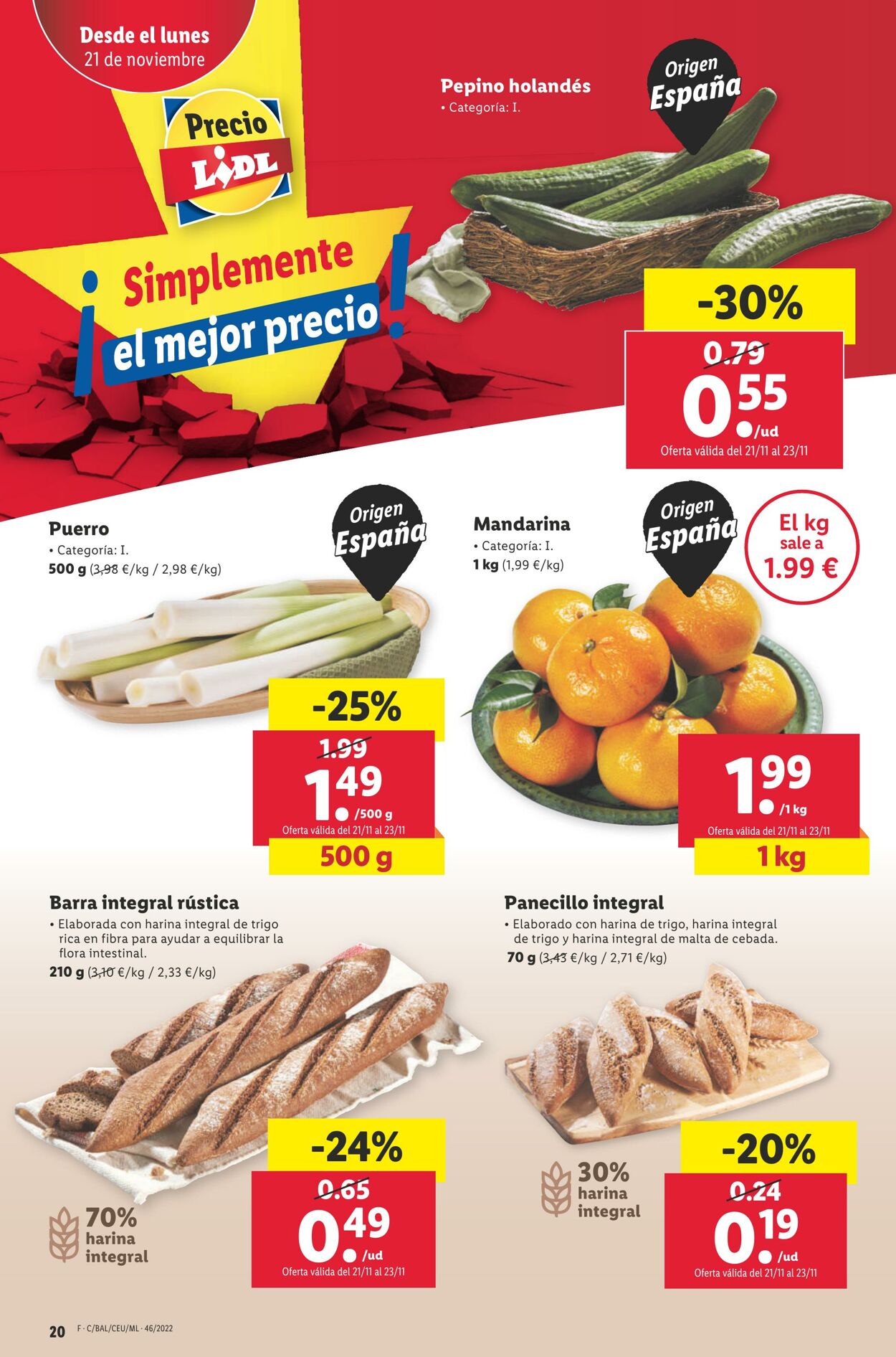 Folleto Lidl 17.11.2022 - 23.11.2022