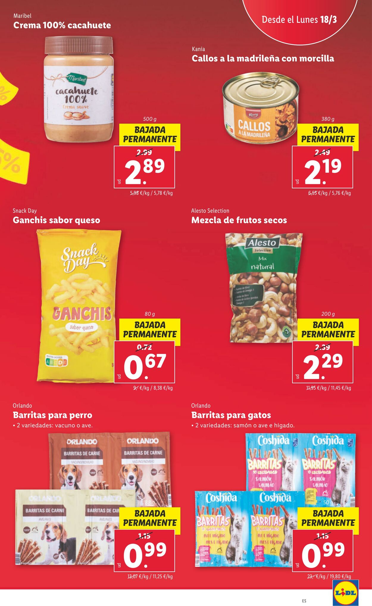 Folleto Lidl 18.03.2024 - 24.03.2024