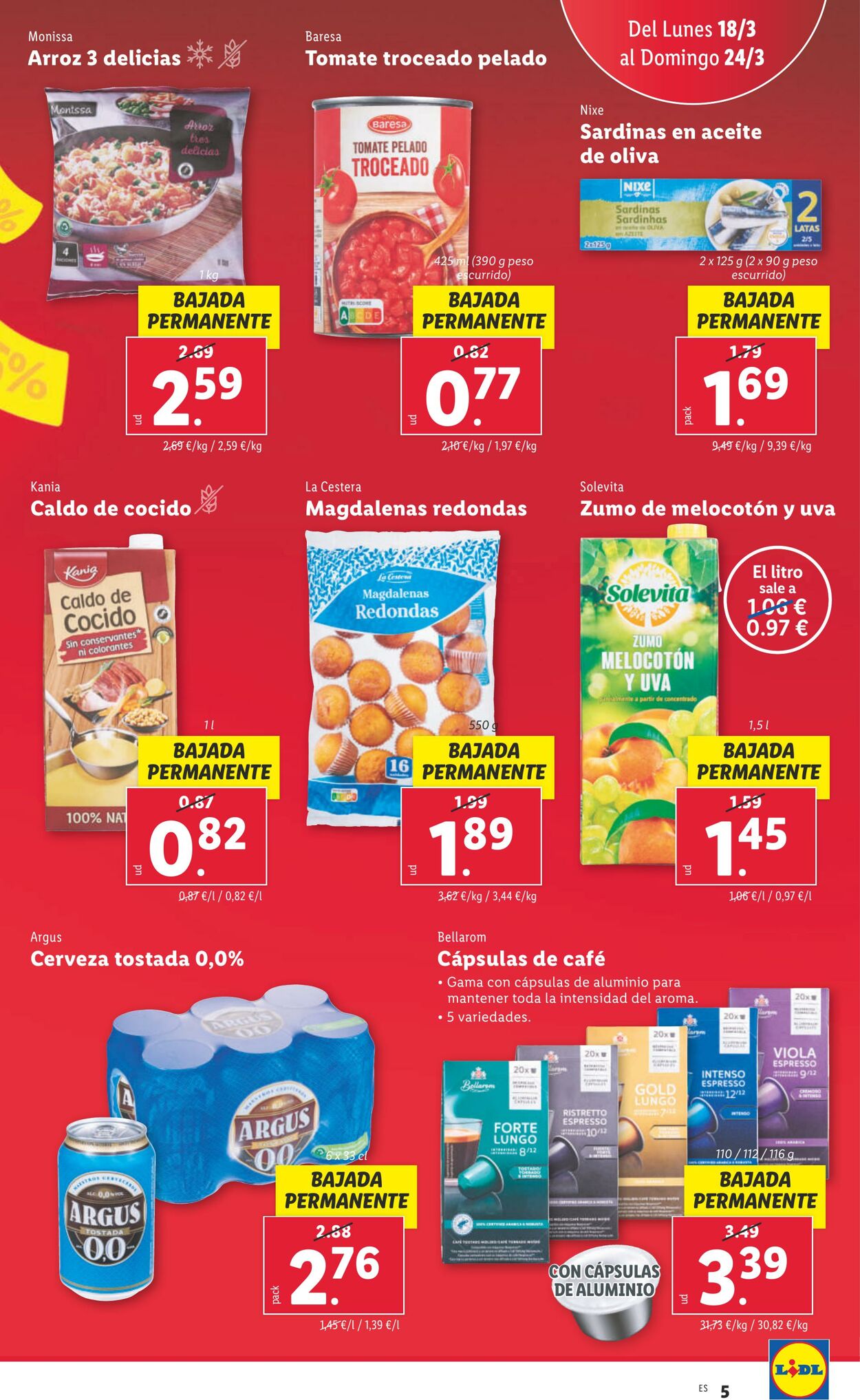 Folleto Lidl 18.03.2024 - 24.03.2024