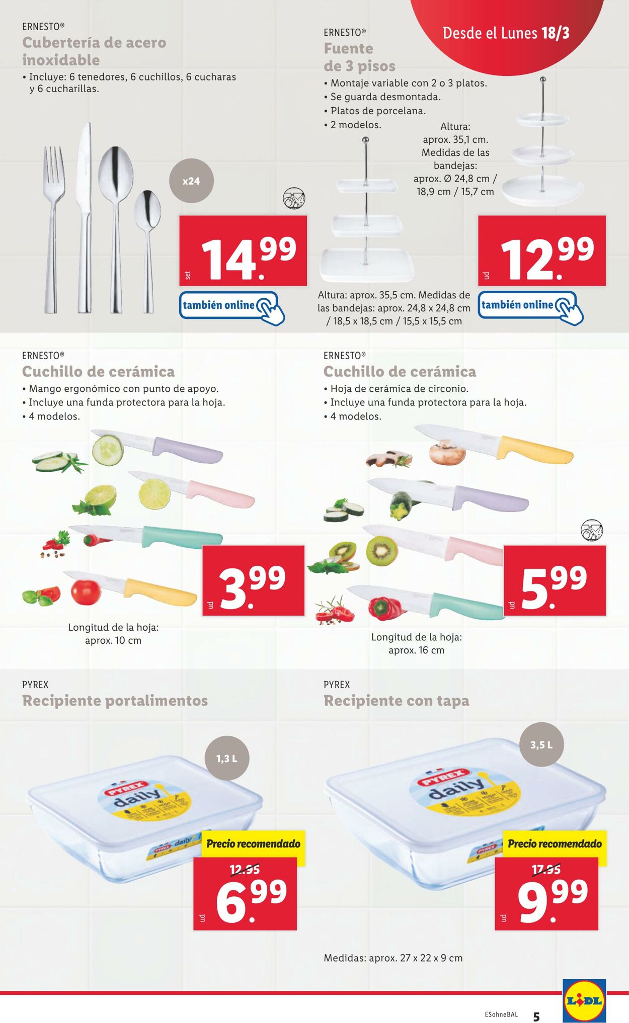 Folleto Lidl 18.03.2024 - 24.03.2024