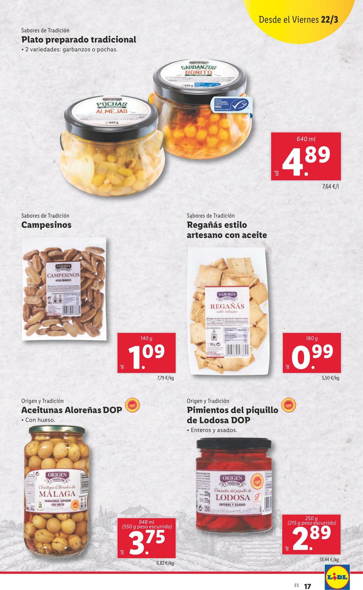 Folleto Lidl 18.03.2024 - 24.03.2024