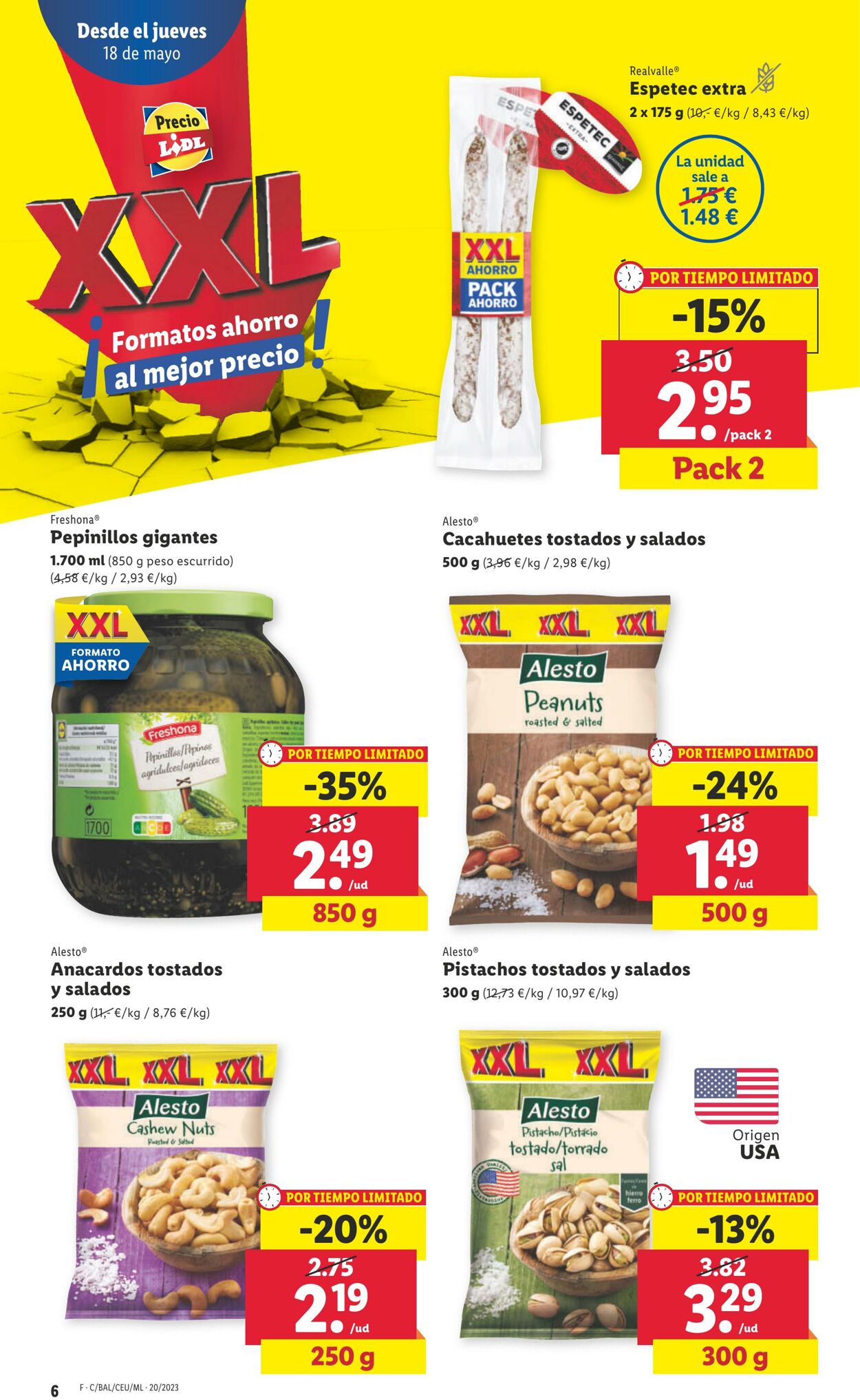 Folleto Lidl 18.05.2023 - 24.05.2023