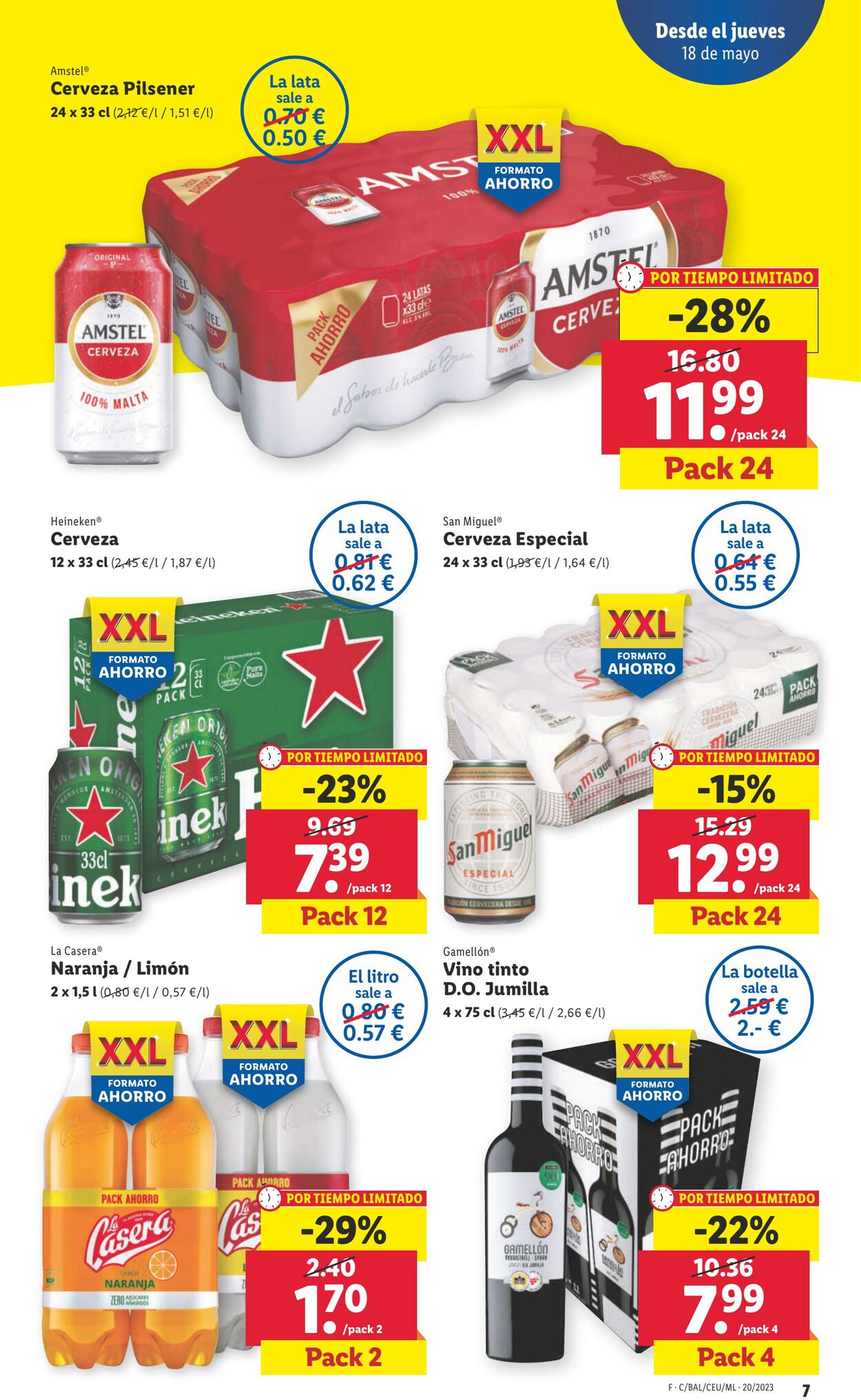 Folleto Lidl 18.05.2023 - 24.05.2023