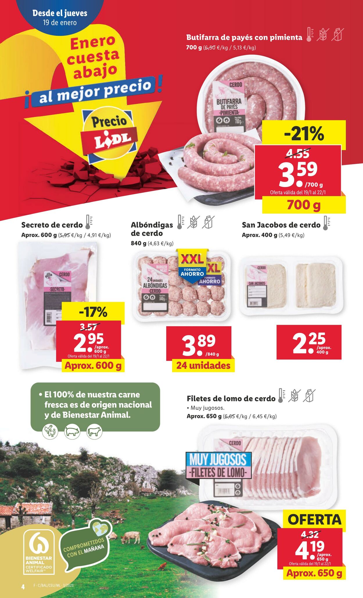 Folleto Lidl 19.01.2023 - 25.01.2023