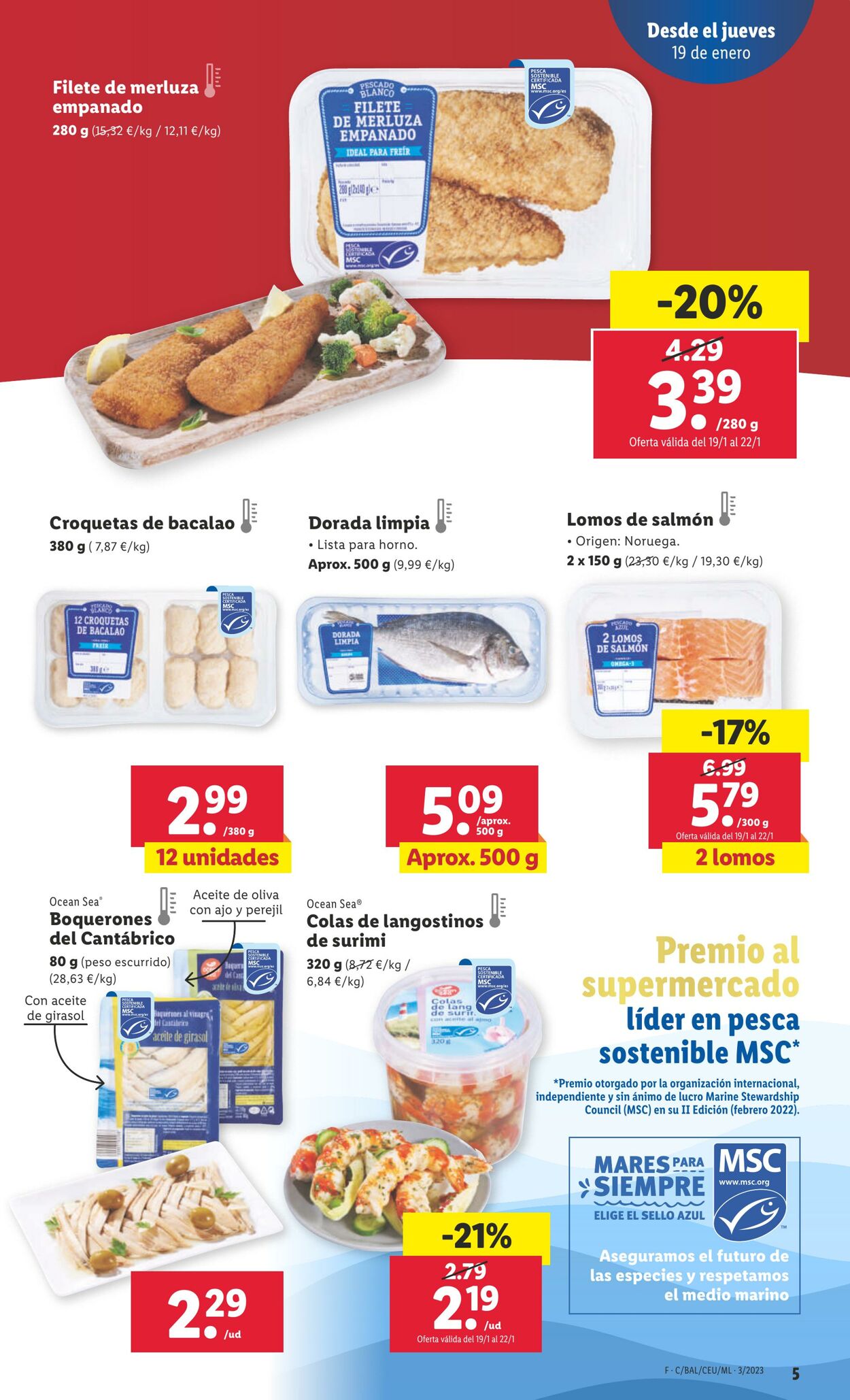 Folleto Lidl 19.01.2023 - 25.01.2023