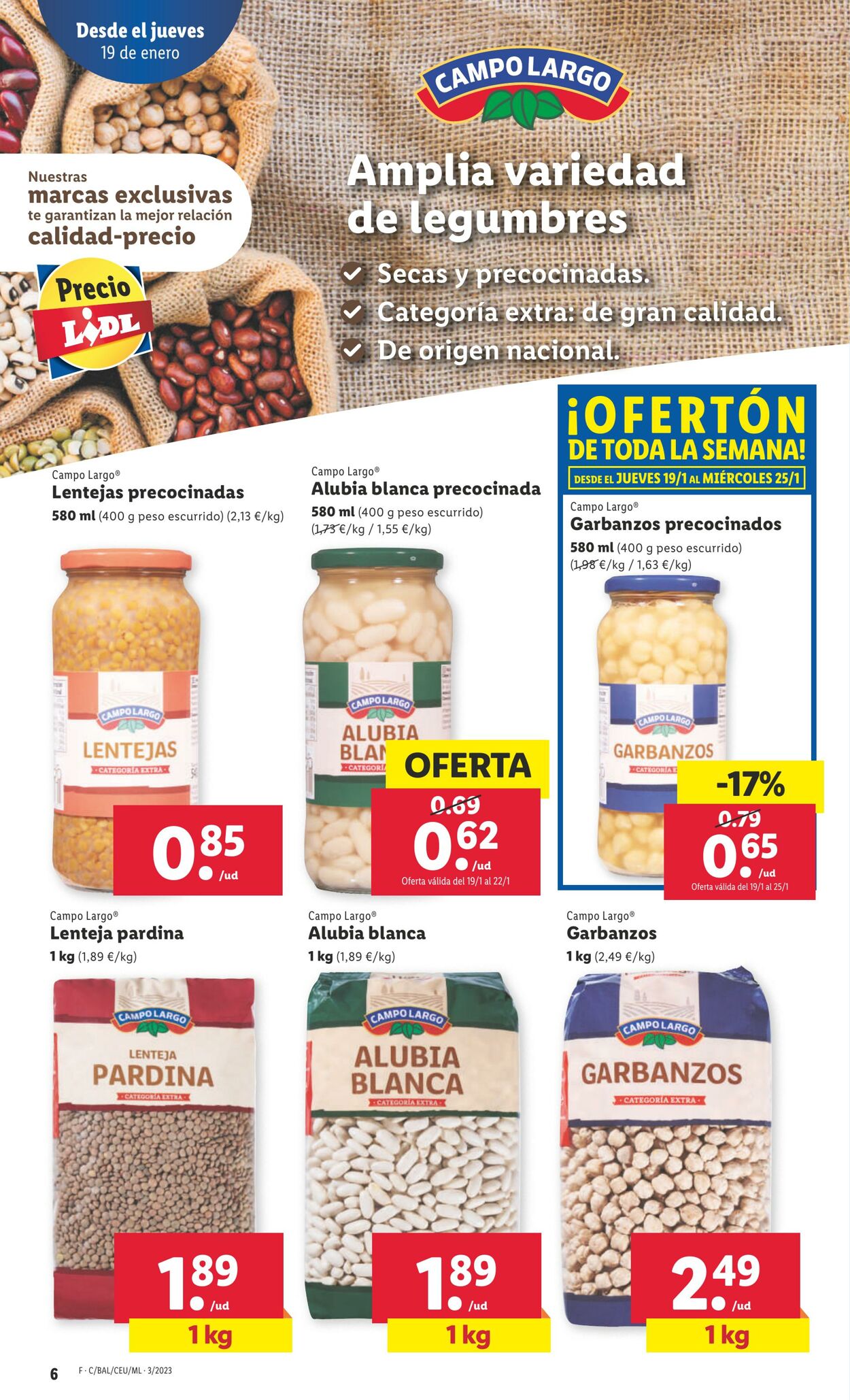 Folleto Lidl 19.01.2023 - 25.01.2023