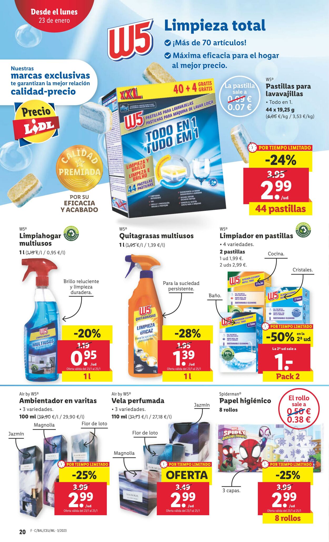 Folleto Lidl 19.01.2023 - 25.01.2023