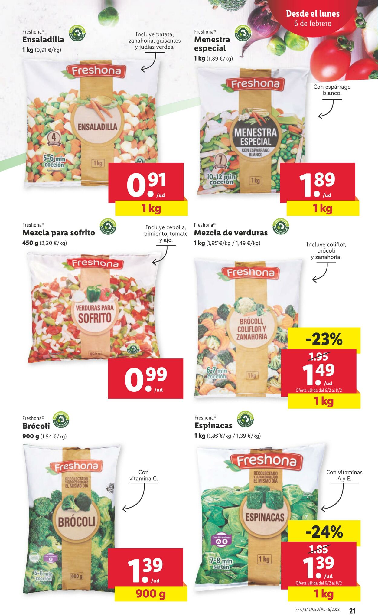 Folleto Lidl 02.02.2023 - 08.02.2023