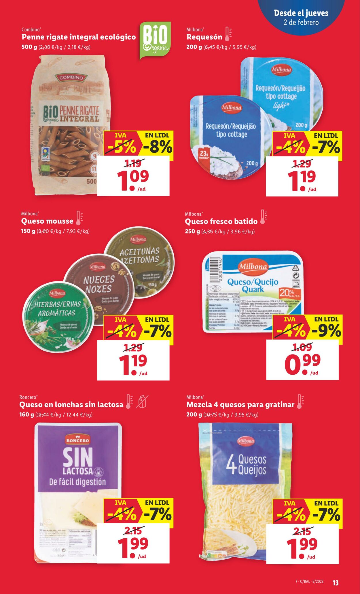 Folleto Lidl 02.02.2023 - 08.02.2023