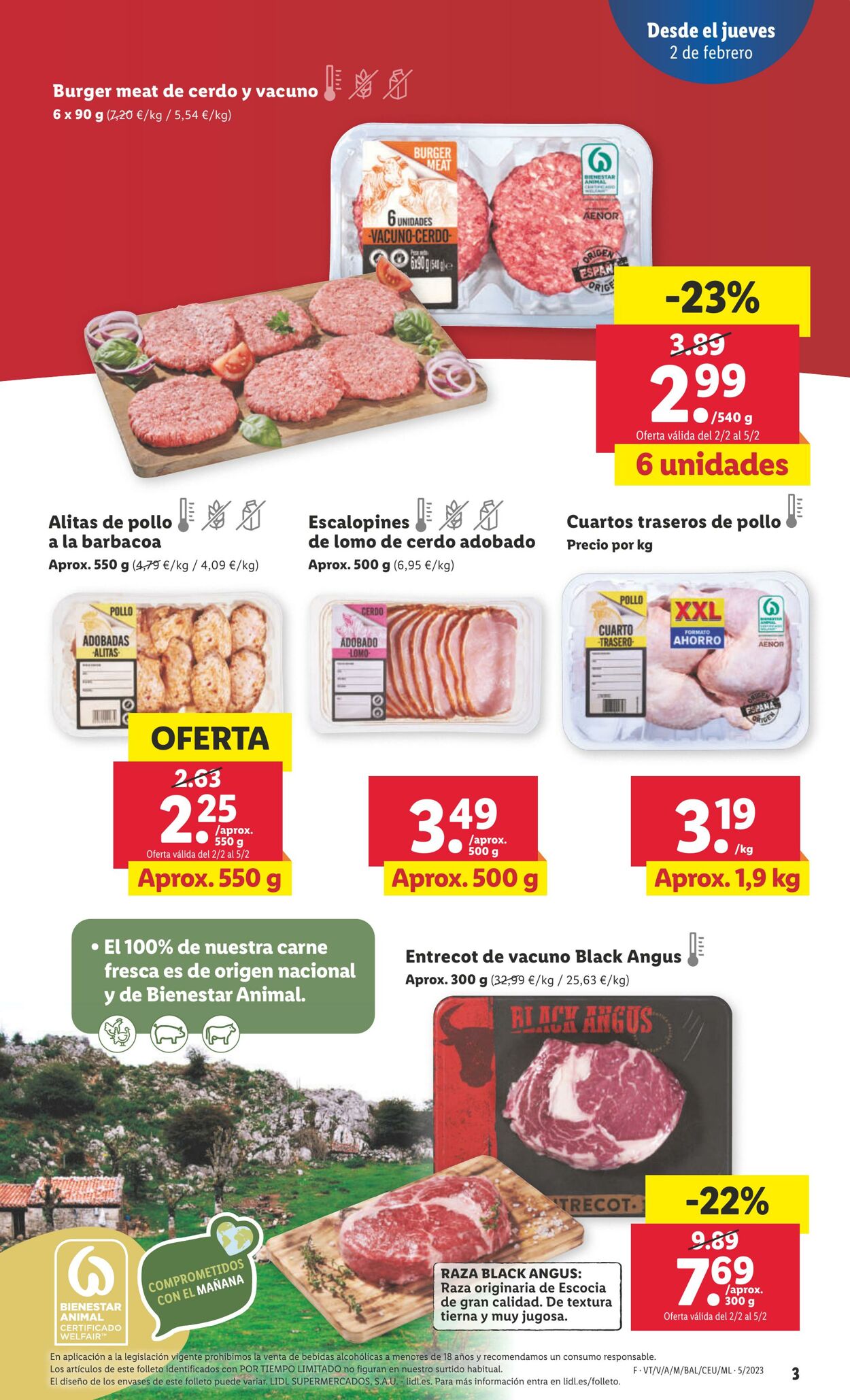 Folleto Lidl 02.02.2023 - 08.02.2023