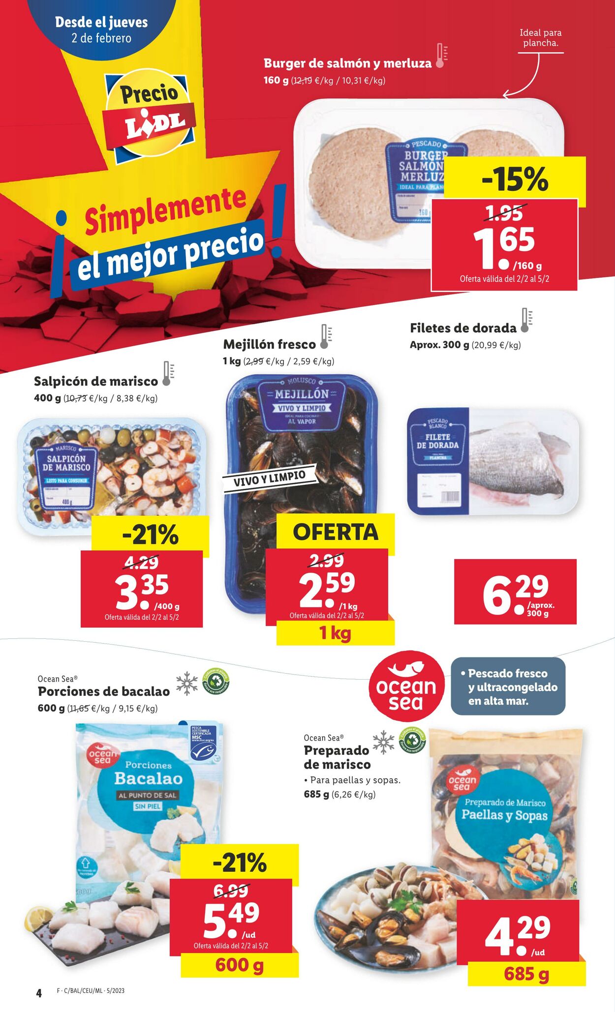 Folleto Lidl 02.02.2023 - 08.02.2023