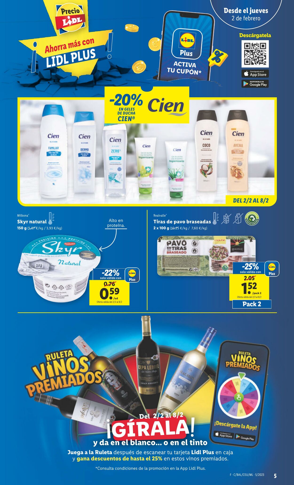 Folleto Lidl 02.02.2023 - 08.02.2023