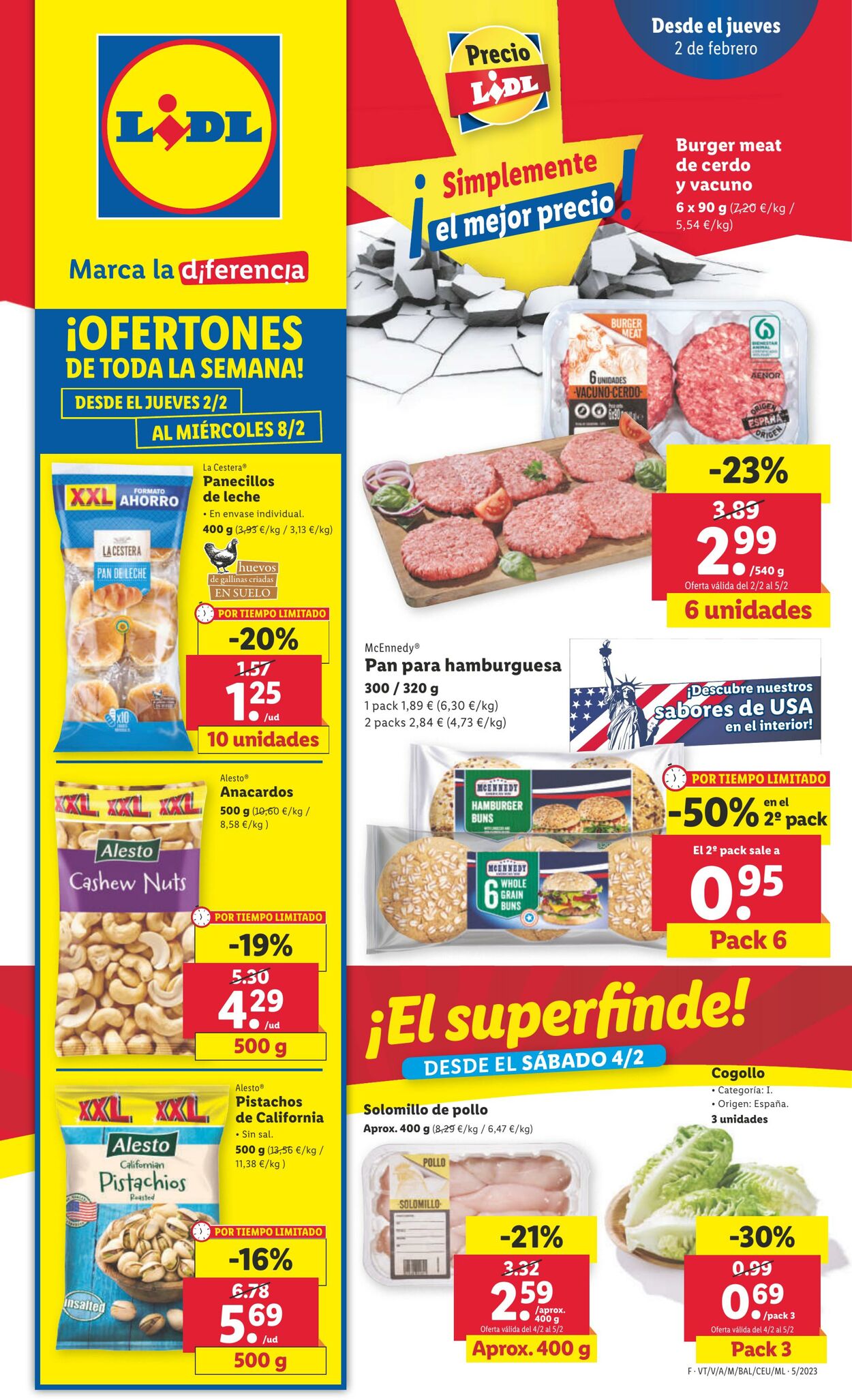 Folleto Lidl 02.02.2023 - 08.02.2023