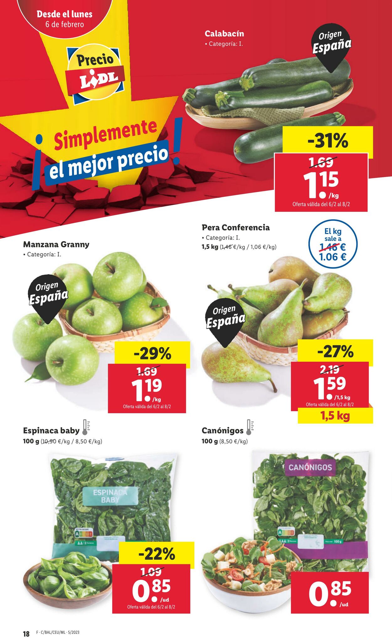 Folleto Lidl 02.02.2023 - 08.02.2023