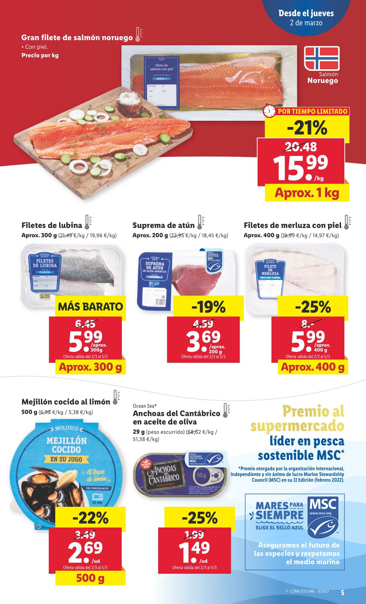 Folleto Lidl 02.03.2023 - 08.03.2023