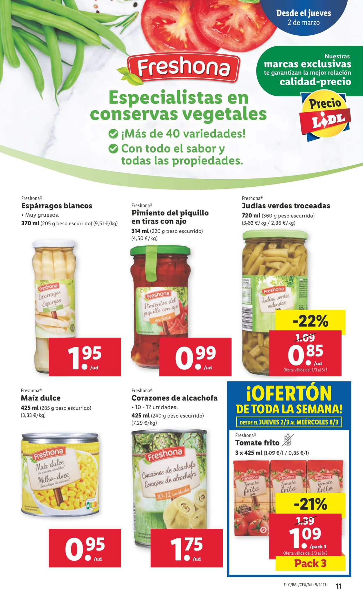 Folleto Lidl 02.03.2023 - 08.03.2023