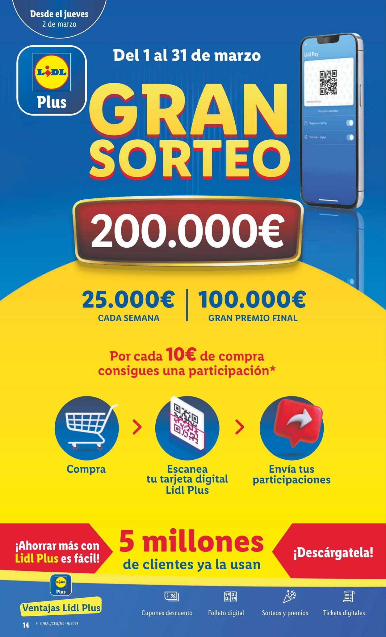 Folleto Lidl 02.03.2023 - 08.03.2023