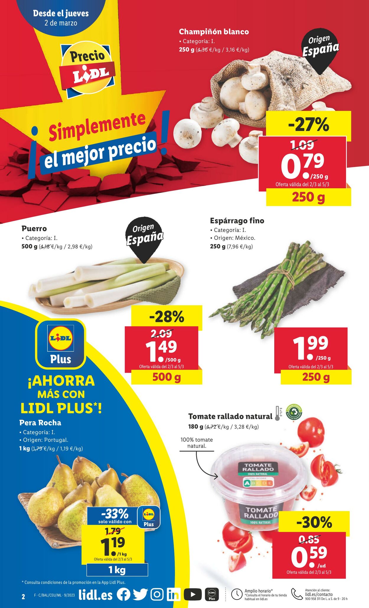 Folleto Lidl 02.03.2023 - 08.03.2023