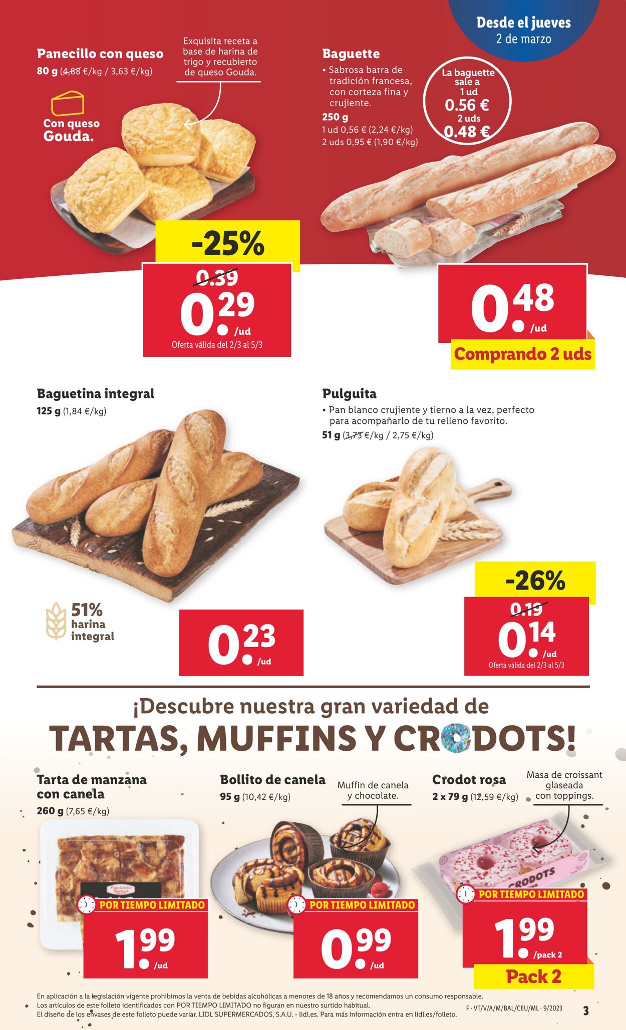 Folleto Lidl 02.03.2023 - 08.03.2023